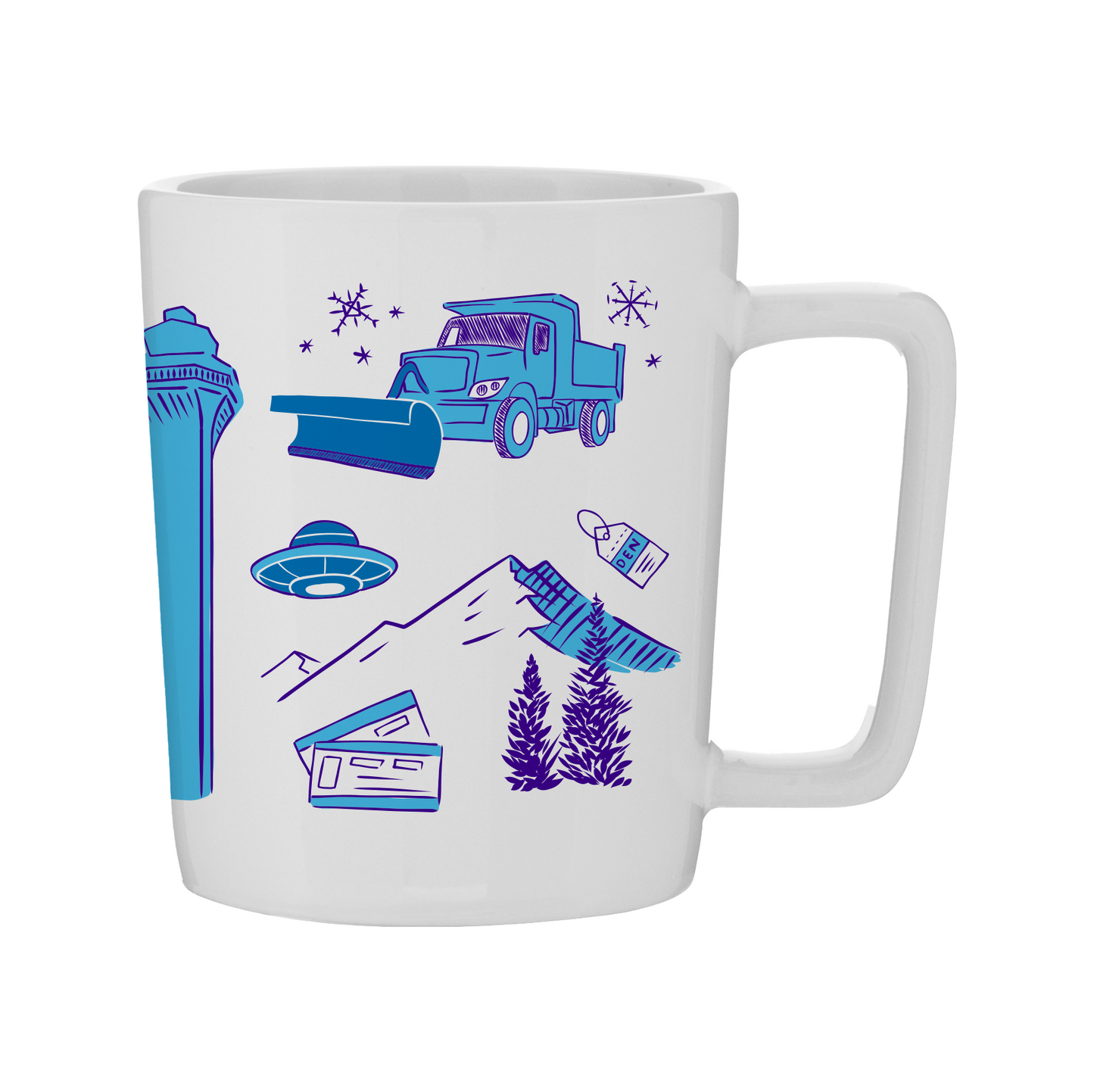 DEN Ceramic Mug – 14 oz