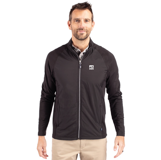 Men's Soft Knit Stretch Full Zip Jacket