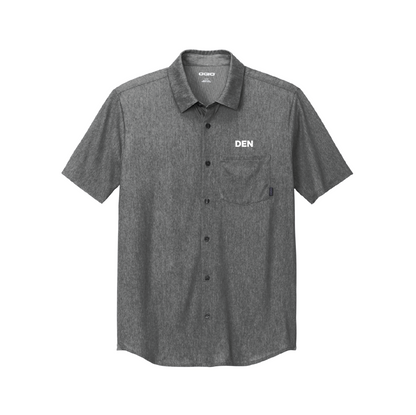 Men's Ogio Short Sleeve Button-Up