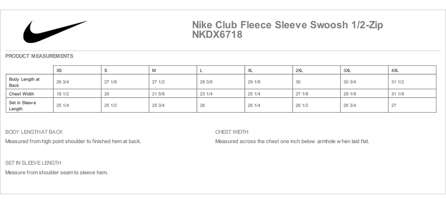 Nike 1/2 Zips