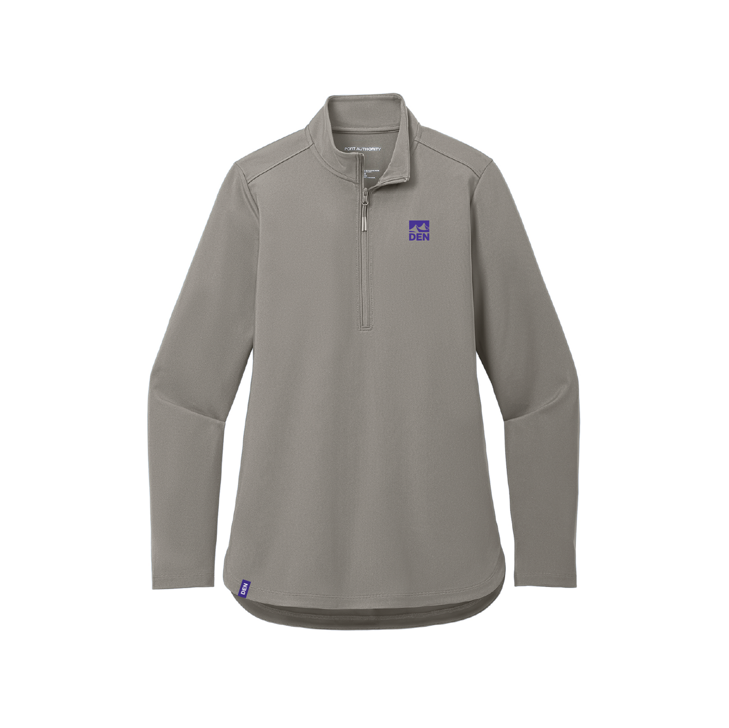 Port Authority Women's C-FREE Double Knit 1/4-Zip